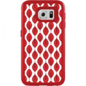 image of Otterbox MySymmetry for Samsung Galaxy S6 - Scarlet Crystal with Pink Mesh