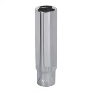 image of WallDrive Socket 10MM Deep 1/4" Sq. Drive Fully Polished