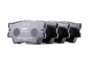 Image of VALEO Brake pad set 301819 Brake pads,Brake pad set, disc brake TOYOTA,LEXUS,RAV 4 III (ACA3_, ACE_, ALA3_, GSA3_, ZSA3_),RAV 4 IV (ZSA4_, ALA4_)