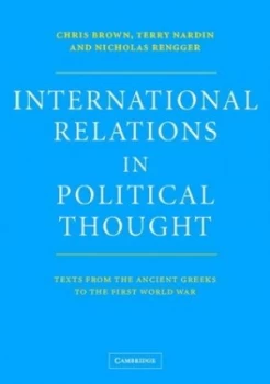 Image of International Relations in Political Thought by Chris Brown Paperback