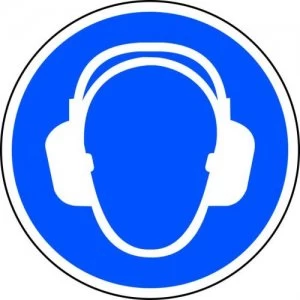 Image of Spectrum Floor Graphic Ear Protecn Symbl