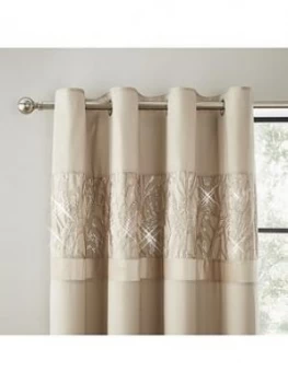 Image of Catherine Lansfield Catherine Lansfield Velvet Sparkle Curtains 66X72