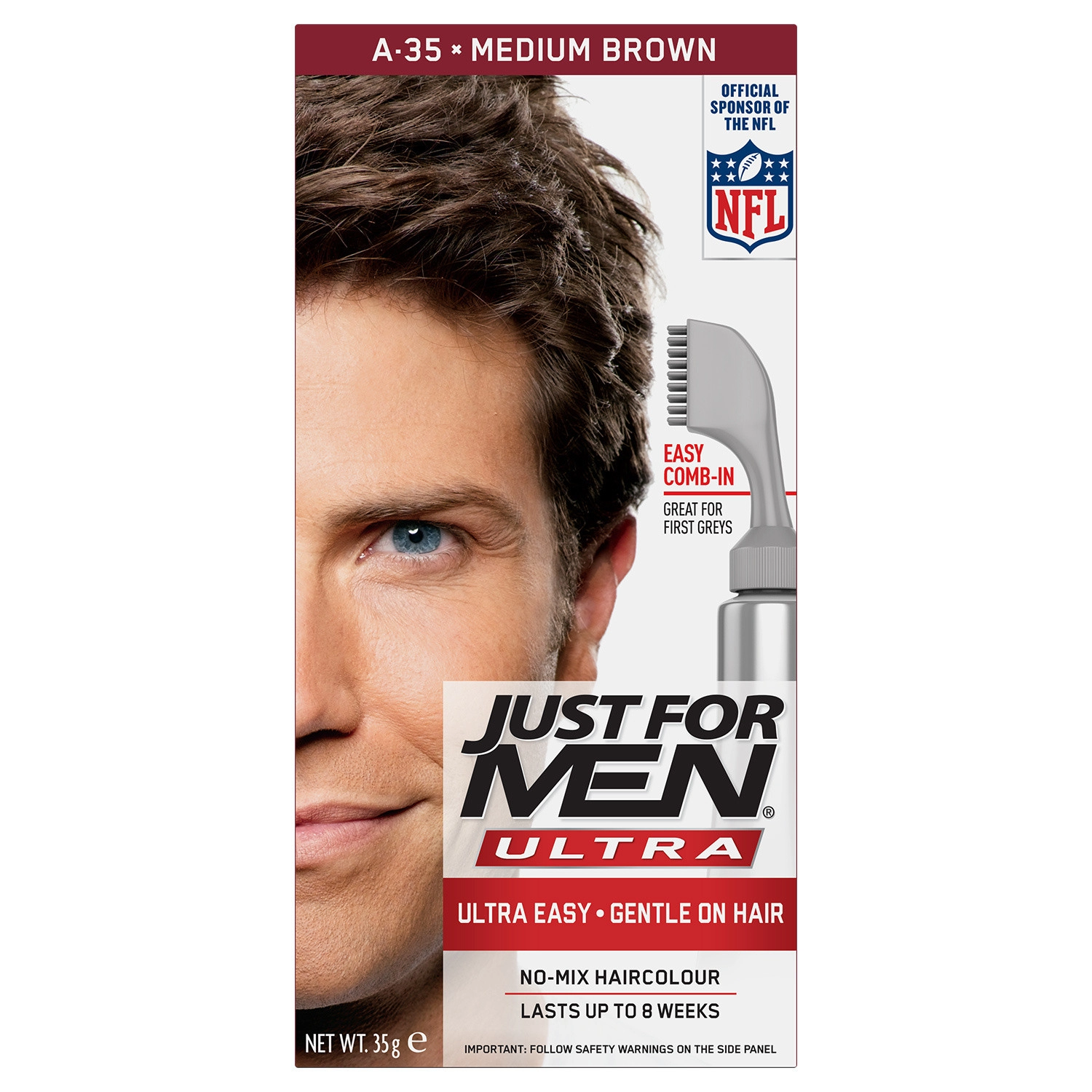 Image of Just For Men Autostop - Medium Brown 40g