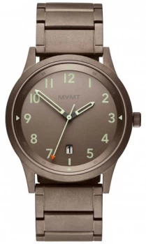 MVMT Field Ion-Plated Steel Strap Grey Dial 28000020-D Watch