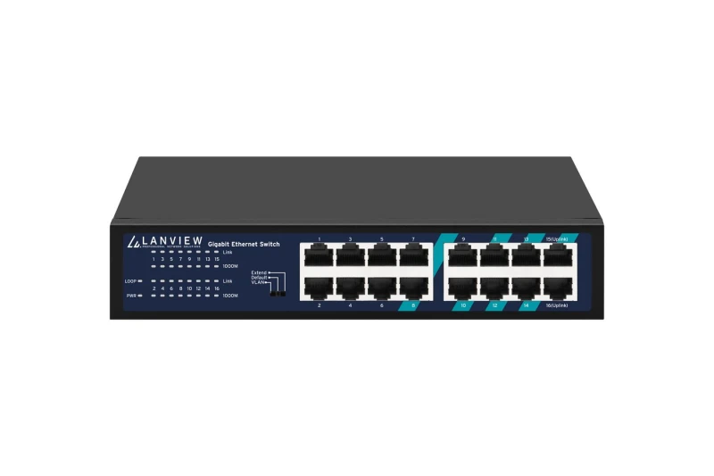 Image of Lanview Unmnged 16-Por Full