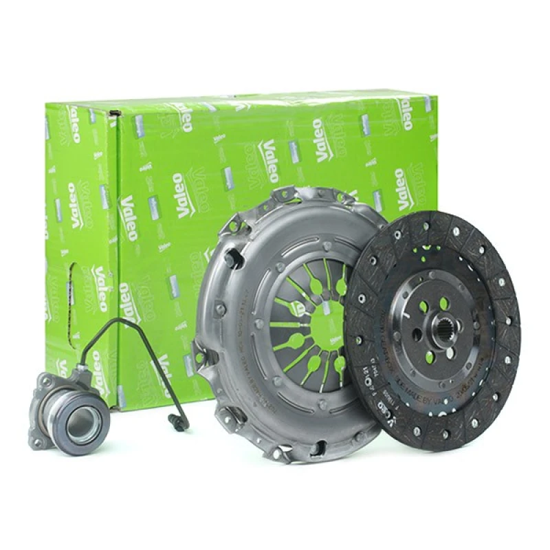 Image of VALEO 834091 Clutch with central slave cylinder, DDC DUALCLUTCH KIT, Special tools for mounting not necessary, for vehicles with push type clutch Alum