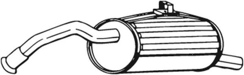 Image of Rear silencer BOSAL 228-087