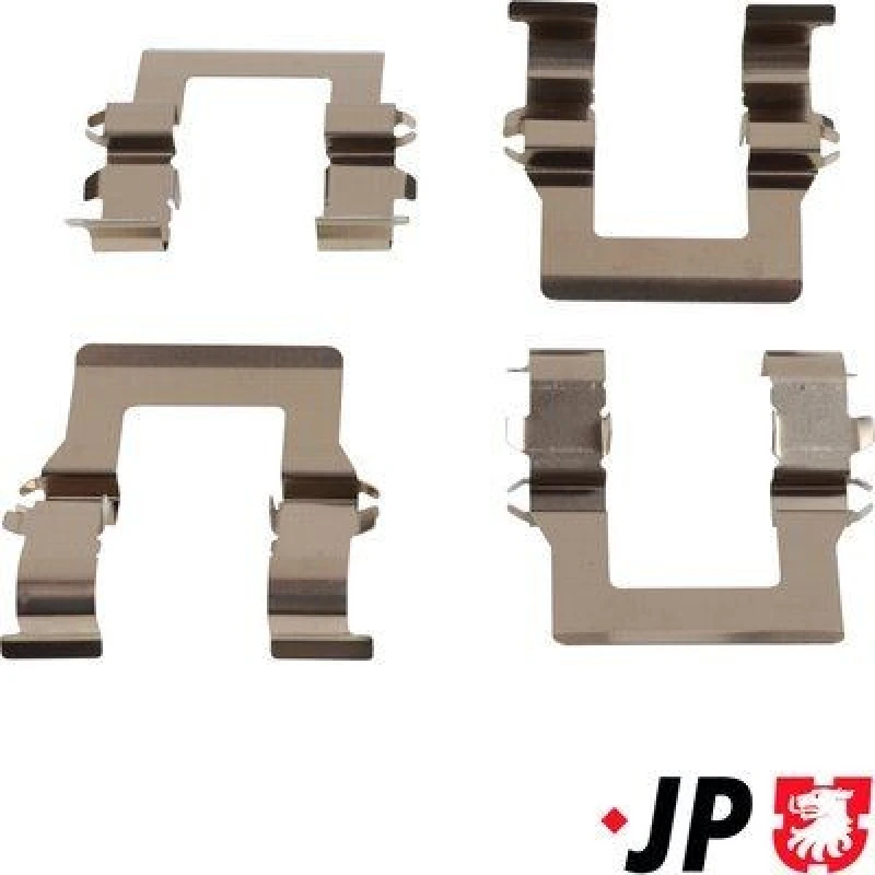 Image of JP GROUP Brake pad fitting kit JP GROUP 3964002210