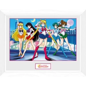 Sailor Moon Group Framed Collector Print