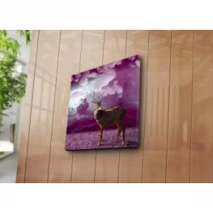 Image of 4545YYC-006 Multicolor Decorative Canvas Painting Stag