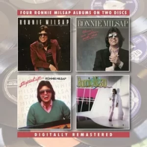 Image of Out Where the Bright Lights Are Glowing/Theres No Gettin Over Me/Keyed Up/One More Try for Love by Ronnie Milsap CD Album