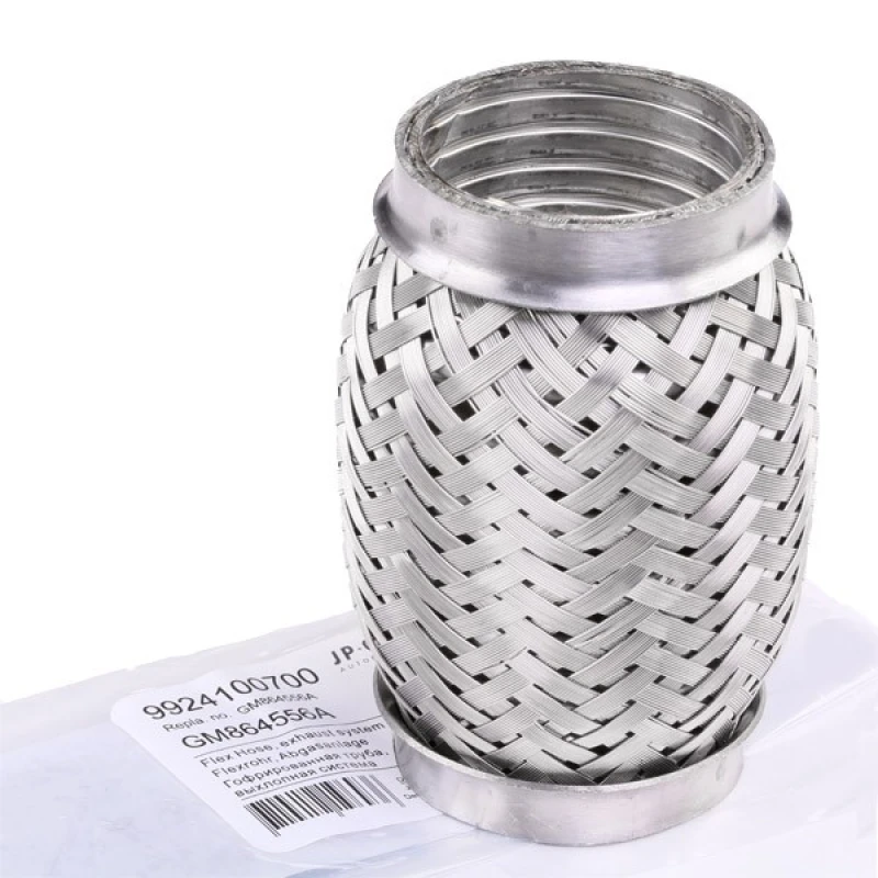 Image of JP GROUP 9924100700 Flex Hose, exhaust system JP Stainless Steel Flex Hose,exhaust system (3971)