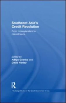 Image of Southeast Asias Credit Revolution by Aditya Goenka Hardback