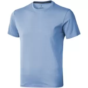 Elevate Mens Nanaimo Short Sleeve T-Shirt (XXL) (Light Blue)