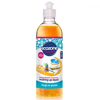 Image of Ecozone Washing Up Liquid - Orange Blossom & Coconut