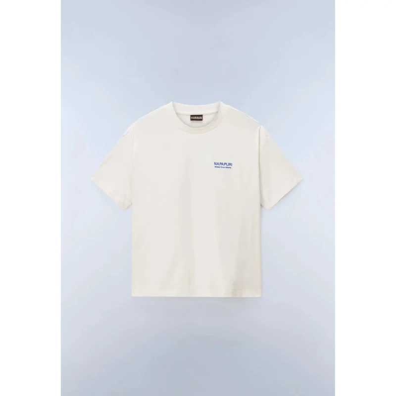 Image of Womens T-Shirt Napapijri Iliana Blanc Female XS