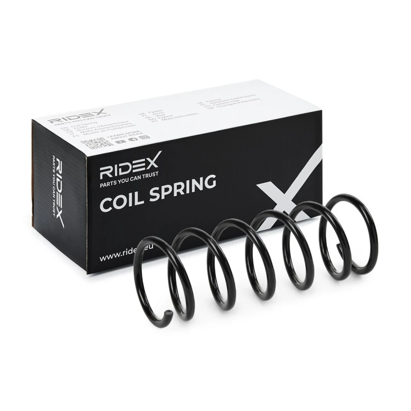 Image of Coil spring RIDEX 188C0979