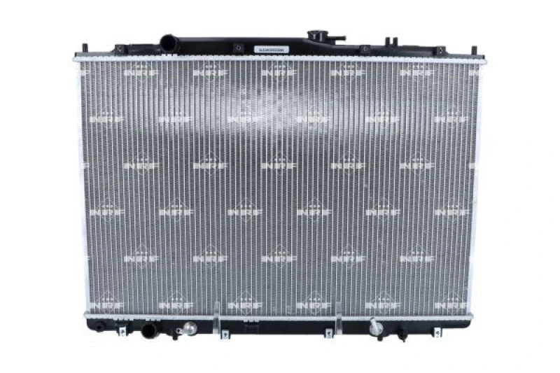 Image of NRF 56053 Engine radiator EASY FIT Brazed cooling fins, Aluminium, with mounting parts Aluminium Radiator,engine cooling (470)