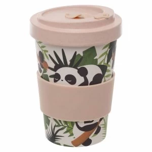 Image of Pandarama Reusable Screw Top Bamboo Composite Travel Mug