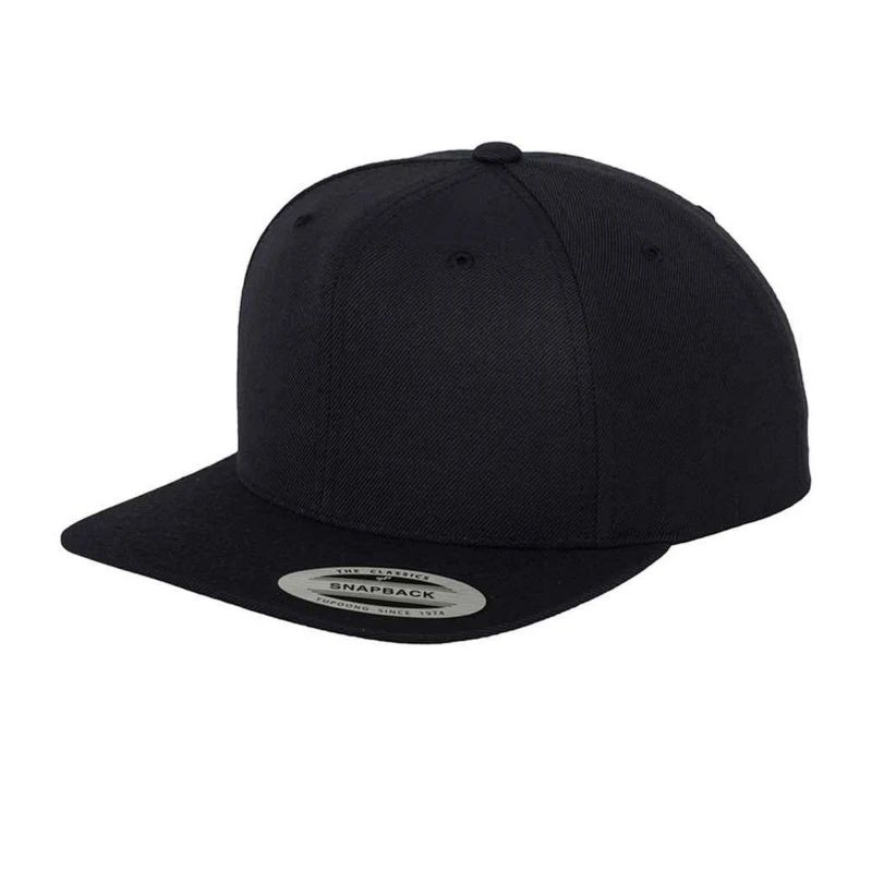 Image of Flexfit Flexfit Men Classic Snapback Cap in Charcoal Charcoal One Size Male 5063470794188
