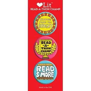 image of Read-a-thon 3 Badge Set Other printed item 2019