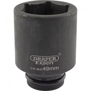 Image of Draper Expert 3/4" Drive Deep Hexagon Impact Socket Metric 3/4" 49mm