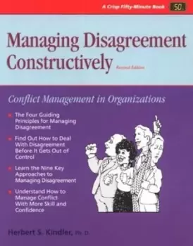Image of Managing disagreement constructively by Herbert S Kindler