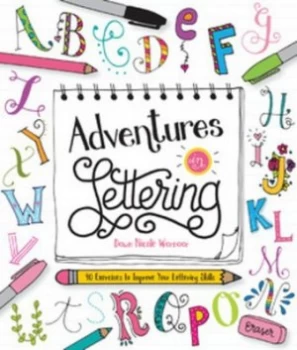 Image of Adventures in Lettering by Dawn Nicole Warnaar Paperback