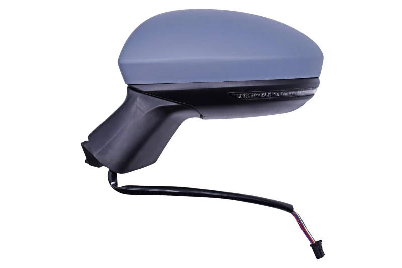 Image of PRASCO RN3327324 Wing mirror Left, Electric, Aspherical, primed Outside Mirror (50)