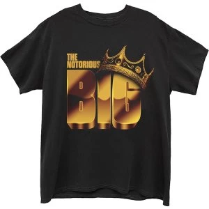 Image of Biggie Smalls - The Notorious Unisex Large T-Shirt - Black