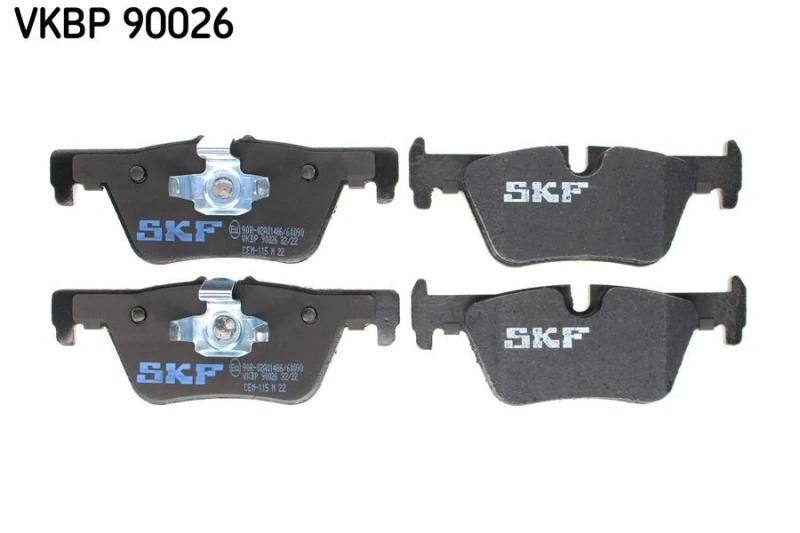 Image of SKF Brake pad set SKF VKBP 90026