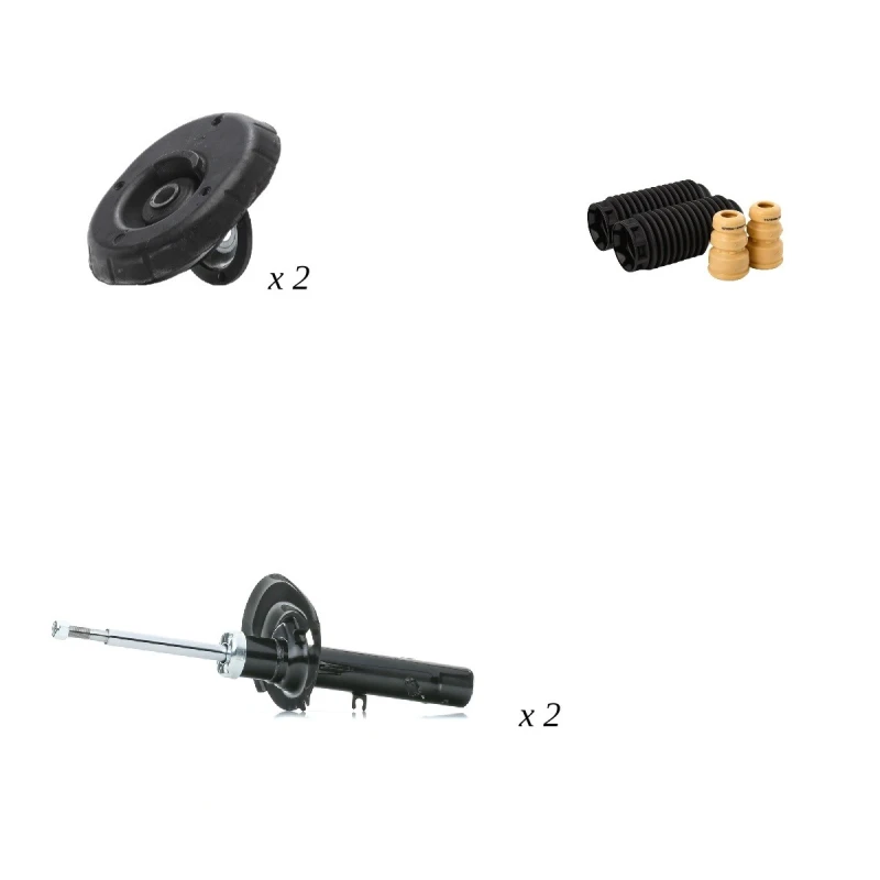 Image of RIDEX 1185S0103 Suspension Kit, shock absorber Suspension Kit,shock absorber (1185)