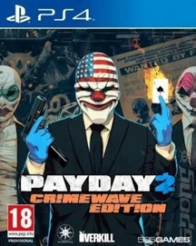 Image of Payday 2 PS4 Game
