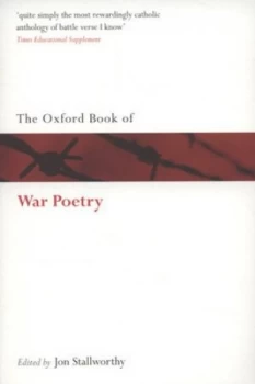 Image of The Oxford Book of War Poetry by Jon Stallworthy Paperback