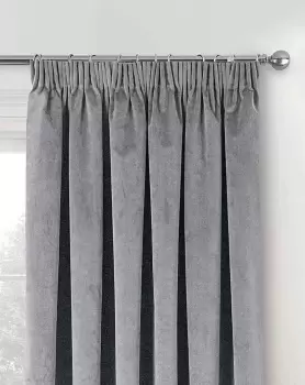 image of Oxford 100% Blackout Velvet Curtain