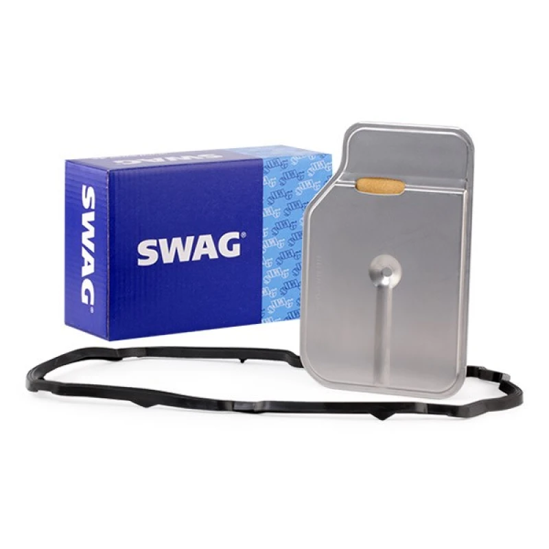 Image of SWAG 10 93 0157 Hydraulic Filter Set, automatic transmission SWAG extra with oil sump gasket Hydraulic Filter Set,automatic transmission (3843)