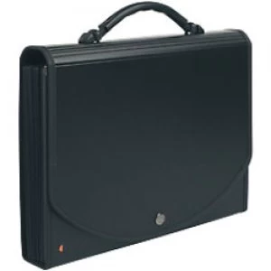 Image of Exacompta Expanding File Black Polypropylene 33 x 5 x 26 cm