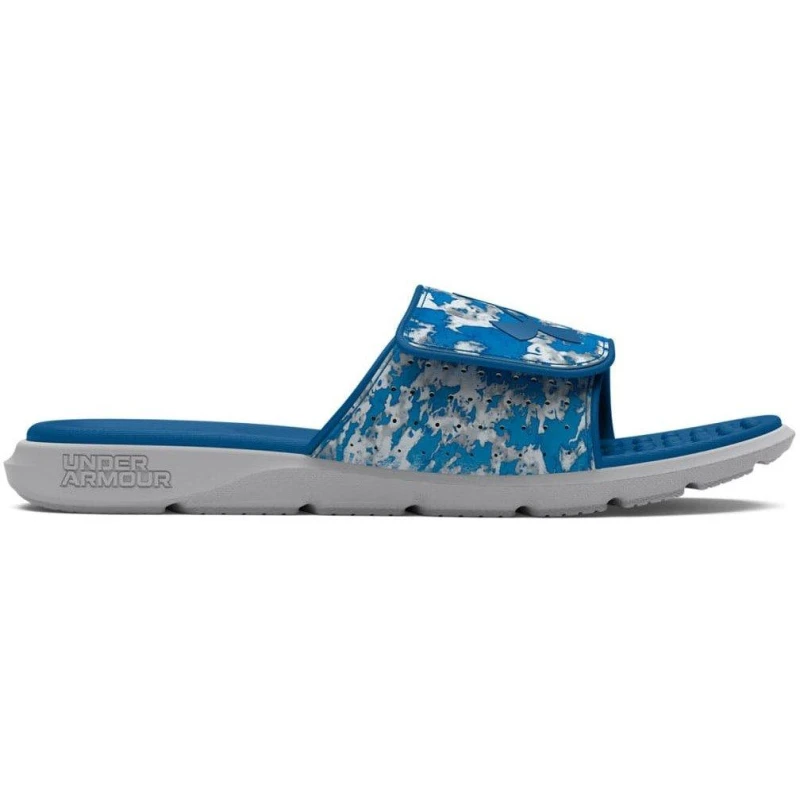 Image of Under Armour Ignite Pro Grh Strp Slides - Grey Grey 6