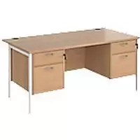 Image of Dams International Desk MH16P22WHB 1,600 x 800 x 725 mm