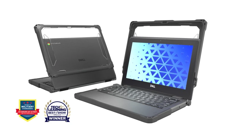 Image of Max Cases MAXCases DLESF3CB11CGRY laptop case 27.9cm (11") Hardshell case Grey DLESF3CB11CGRY