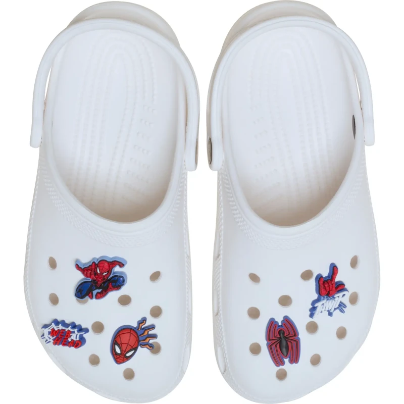 Image of Crocs Jibbitz Crocs Spiderman (x5) Rouge Unisex TU