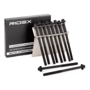 Image of RIDEX Cylinder Head Bolt Kit 1217B0012 Bolt Kit, cylinder head BMW,TOYOTA,MINI,3 Touring (E91),3 Limousine (E90),5 Limousine (E60),5 Touring (E61)