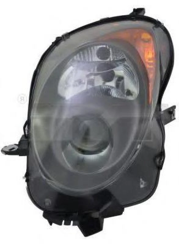 Image of TYC 20-11754-25-2 Headlights H7/H7, with electric motor, Left Headlight (259)