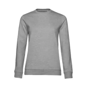 Image of B&C Womens/Ladies Set-in Sweatshirt (M) (Grey Heather)
