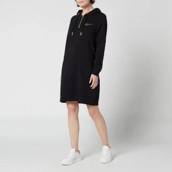 Image of Barbour International Womens Clypse Dress - Black - UK 12