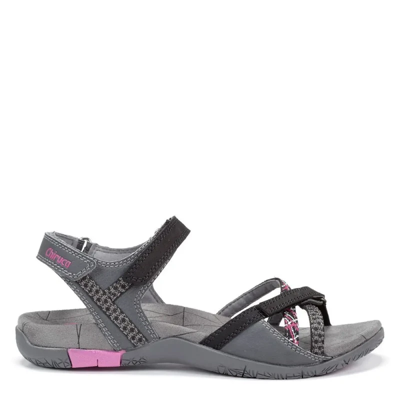 Image of Womens hiking sandals Chiruca Valencia 03 Gris Female 36