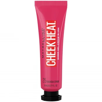 Image of Maybelline Cheek Heat Blusher 25 Fuschia Spark, Fuschia Spark 25