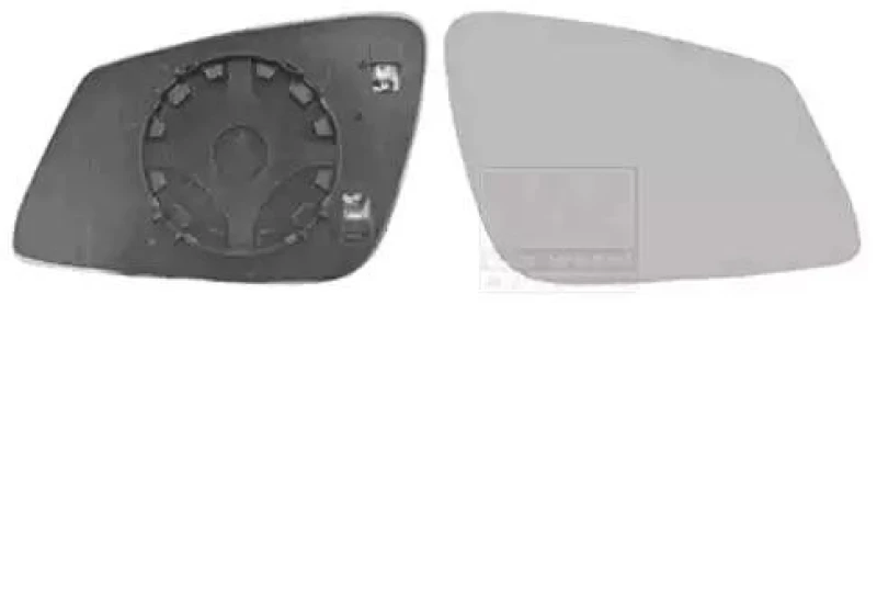 Image of VAN WEZEL 0633836 Wing Mirror Glass * HAGUS * Right Mirror Glass,outside mirror (1914)
