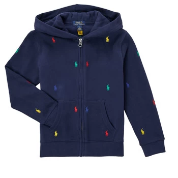 image of Polo Ralph Lauren AGORA boys's Childrens sweatshirt in Blue - Sizes 10 / 12 years,13 / 14 years