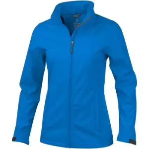 image of Elevate Womens/Ladies Maxson Softshell Jacket (M) (Blue)